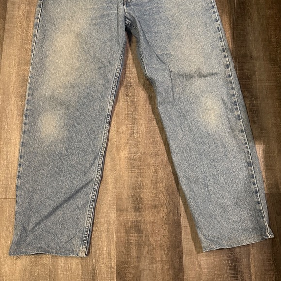 Levis 550 Jeans Men 34x29 Blue Medium Wash Relaxed Fit Tapered Denim Y2K - Picture 3 of 16